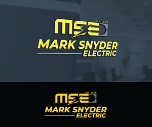 Logo Design by Srk pix!14 for Mark Snyder Electric | Design: #37399604