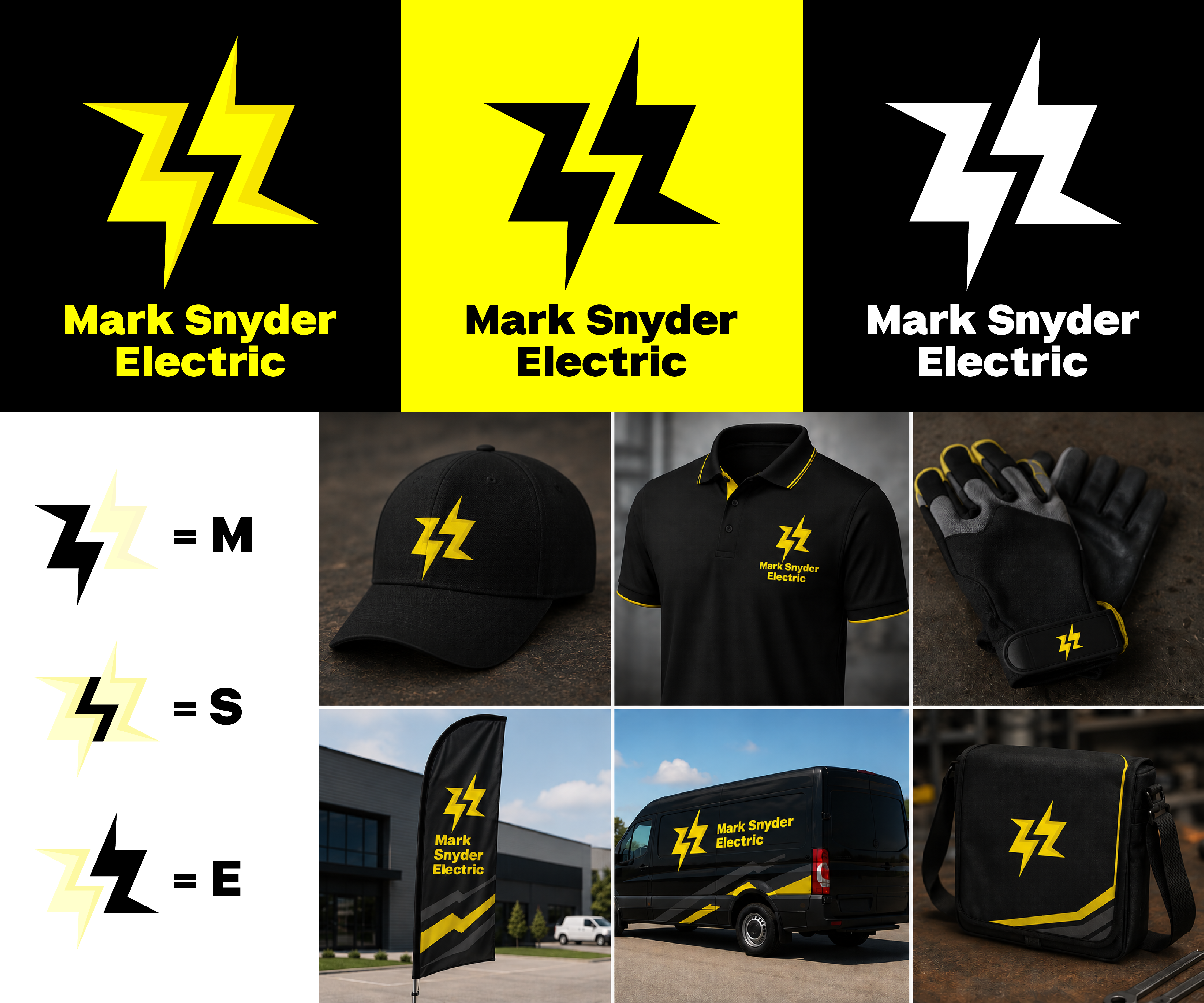 Logo Design by i Mochi for Mark Snyder Electric | Design #37409596