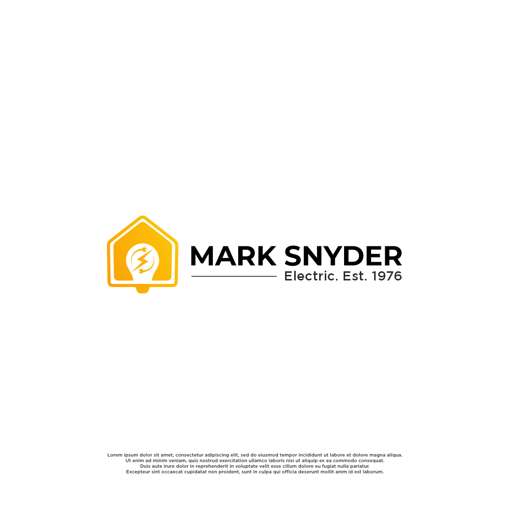 Logo Design by Elysa95 for Mark Snyder Electric | Design #37449170