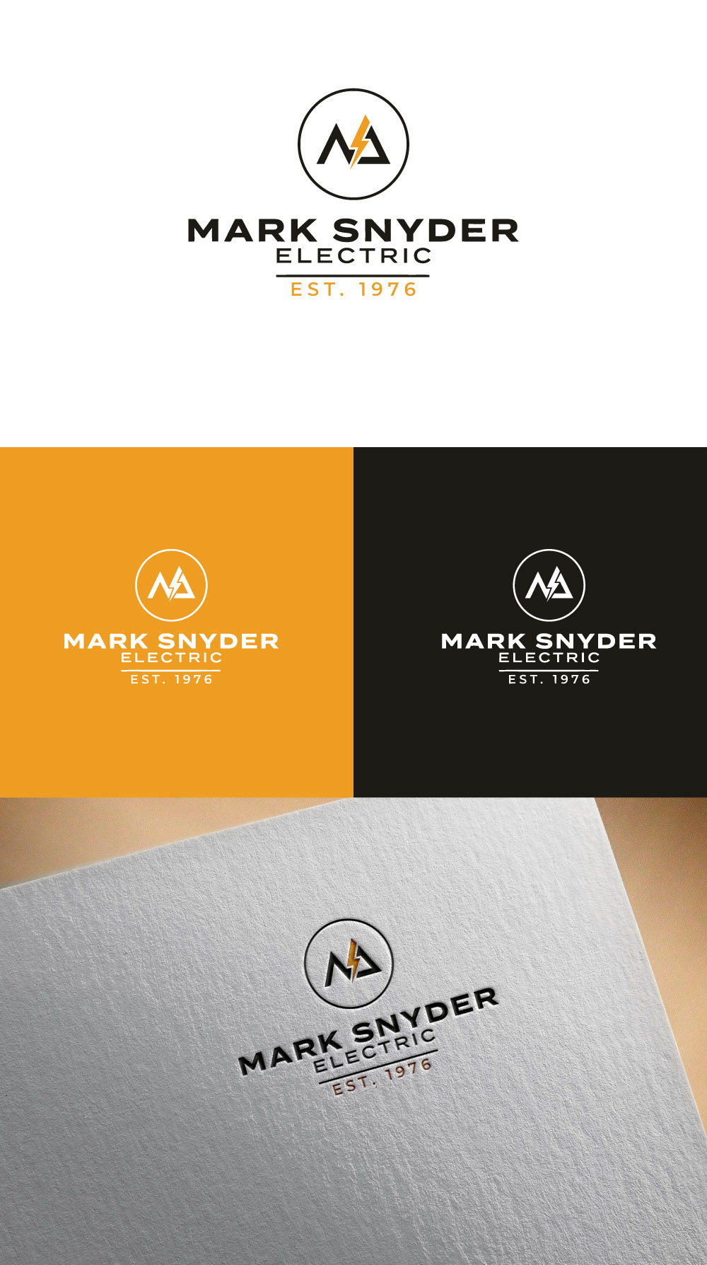 Logo Design by DesignVerse777 for Mark Snyder Electric | Design #37400090
