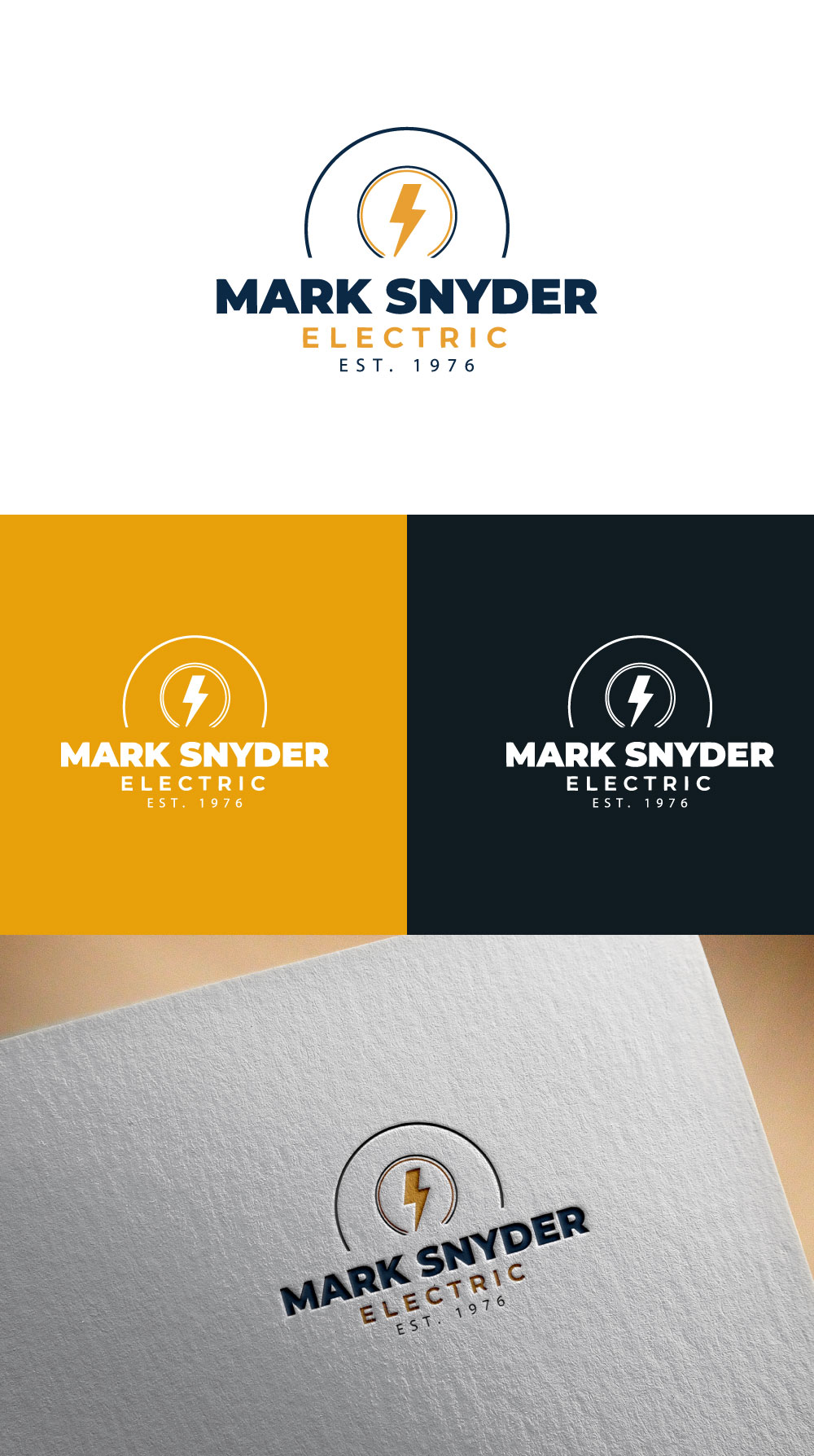 Logo Design by Jonshonkal for Mark Snyder Electric | Design #37401136