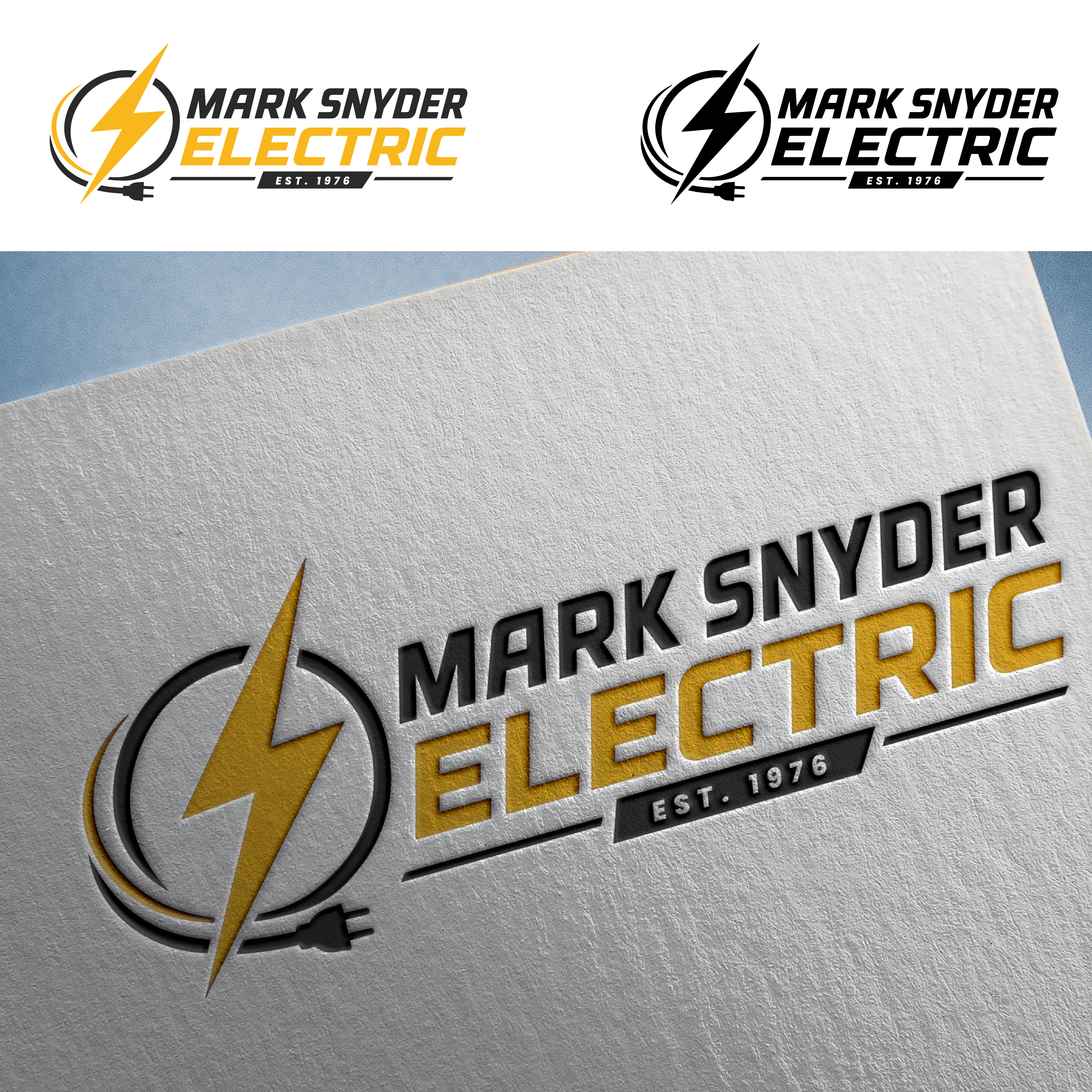 Logo Design by Shariqology for Mark Snyder Electric | Design: #37398567