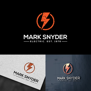 Logo Design by designer profile for Mark Snyder Electric | Design: #37399528