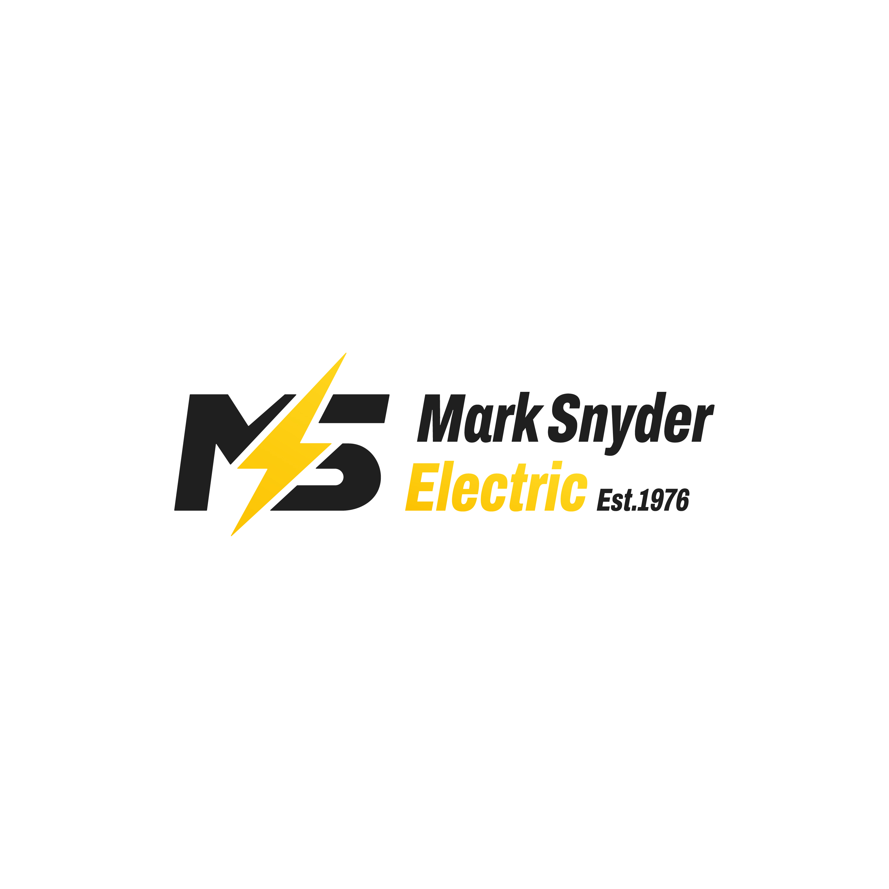 Logo Design by kamel graphic for Mark Snyder Electric | Design #37401316