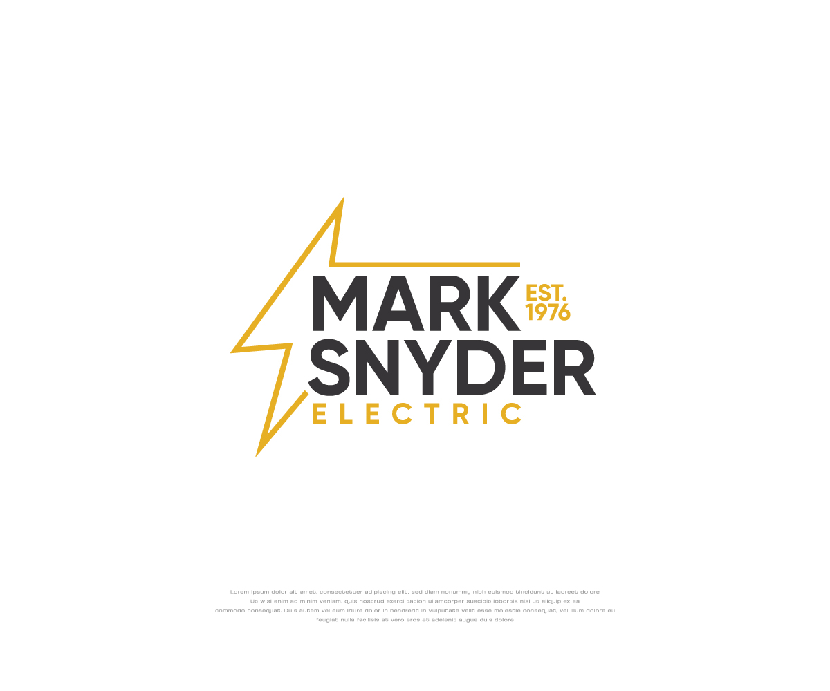 Logo Design by apik. for Mark Snyder Electric | Design #37397767