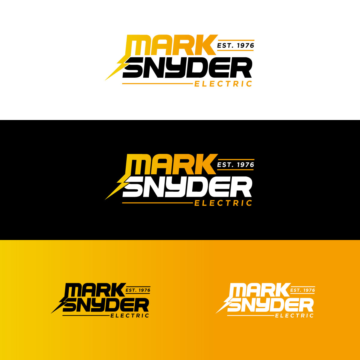 Logo Design by Alex Henry for Mark Snyder Electric | Design #37397771