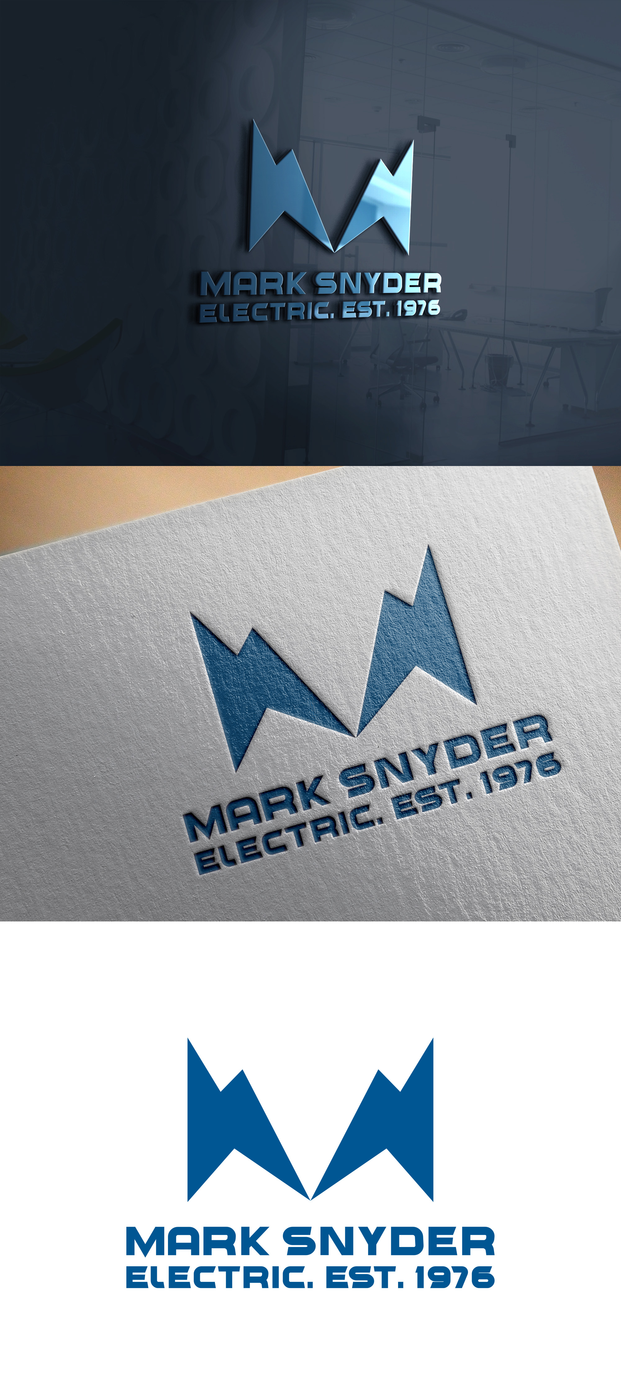 Logo Design by ddog for Mark Snyder Electric | Design #37417755