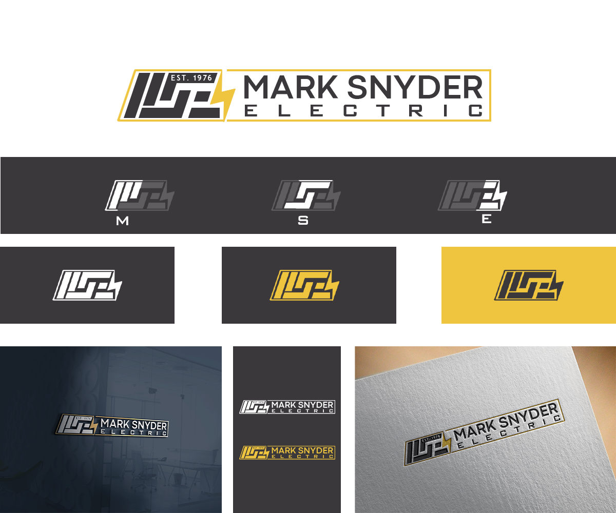 Logo Design by SANJU1 for Mark Snyder Electric | Design #37403346