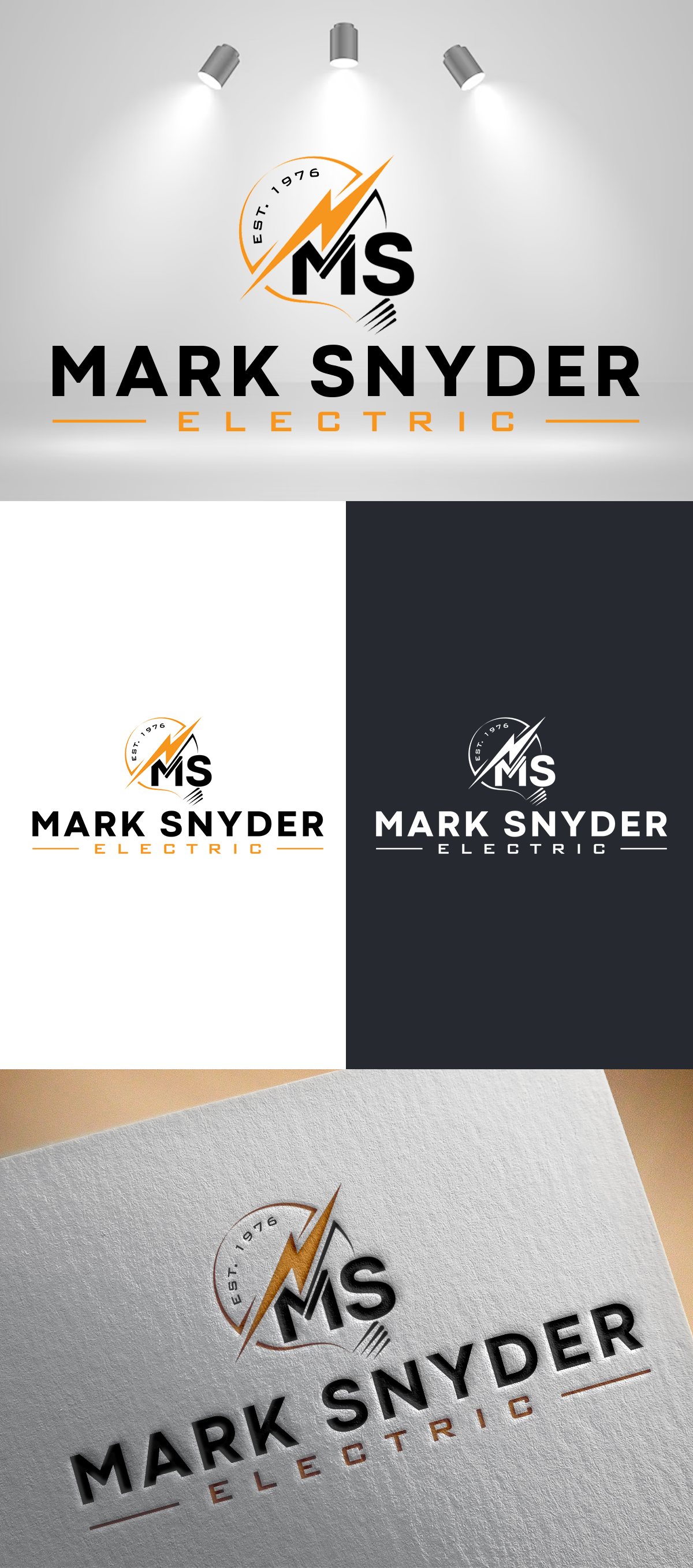 Logo Design by SANJU1 for Mark Snyder Electric | Design #37404074