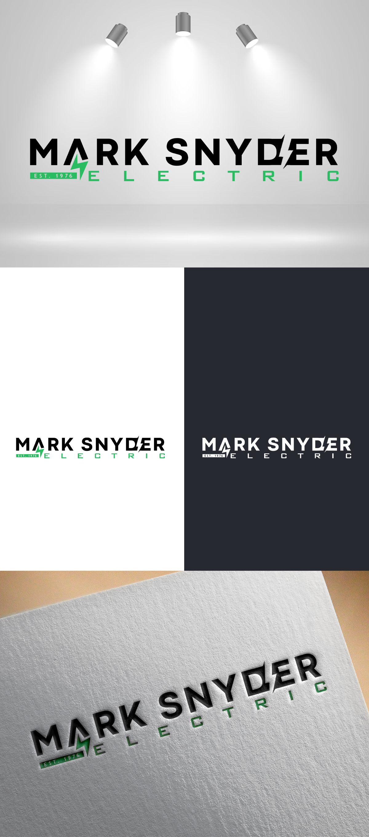 Logo Design by SANJU1 for Mark Snyder Electric | Design #37404132