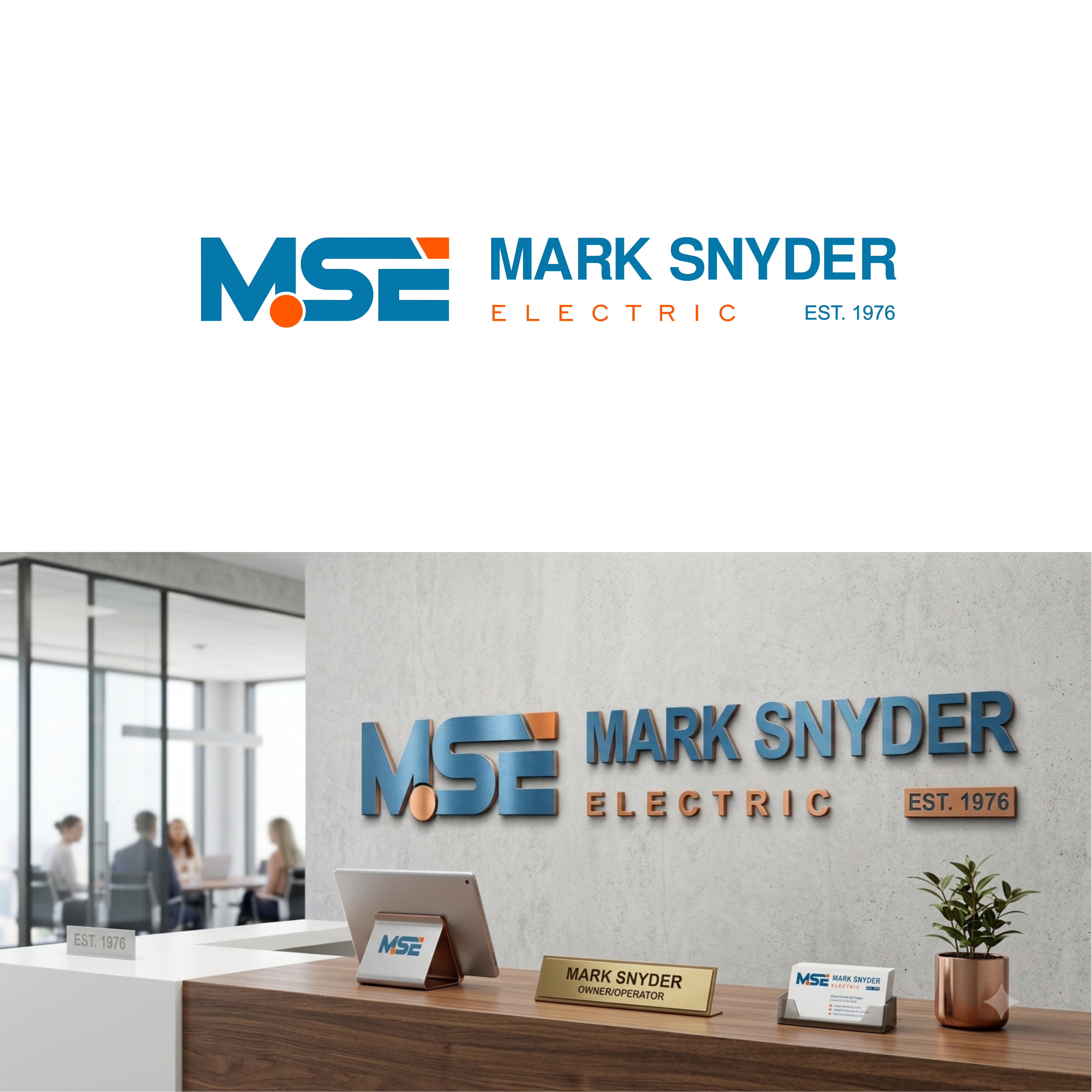 Logo Design by Permata for Mark Snyder Electric | Design #37441733