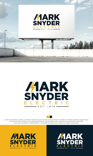 Logo Design by THE DESIGN MAN for Mark Snyder Electric | Design: #37406895