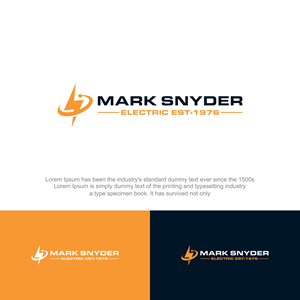 Logo Design by Stone Black for Mark Snyder Electric | Design: #37420319
