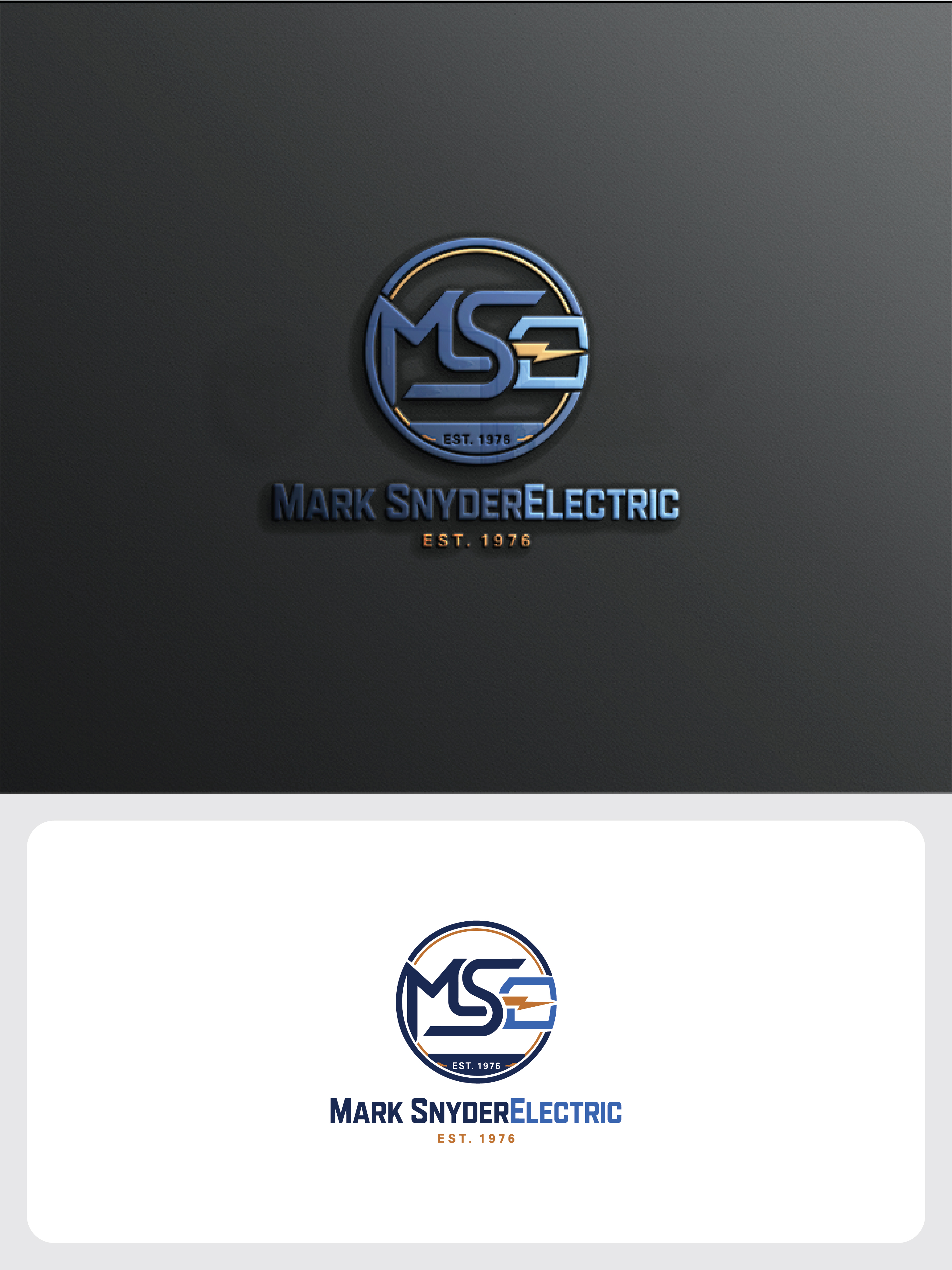 Logo Design by raju.creative for Mark Snyder Electric | Design #37407387