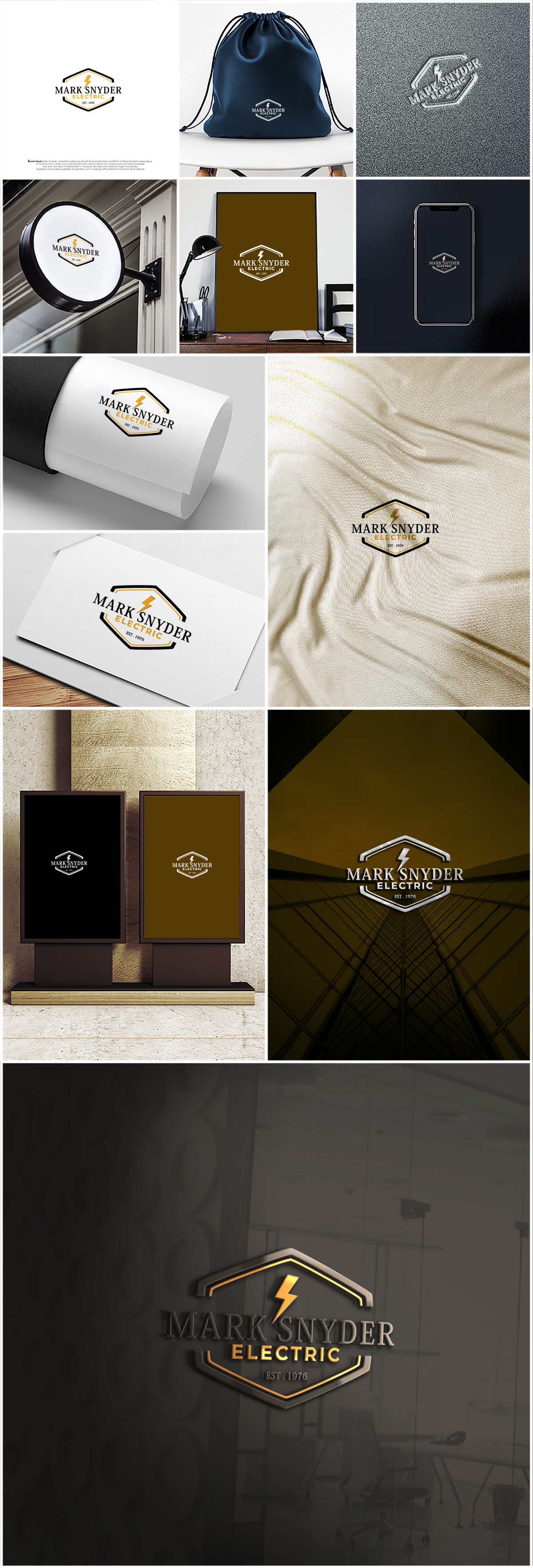 Logo Design by agung182 for Mark Snyder Electric | Design #37403965