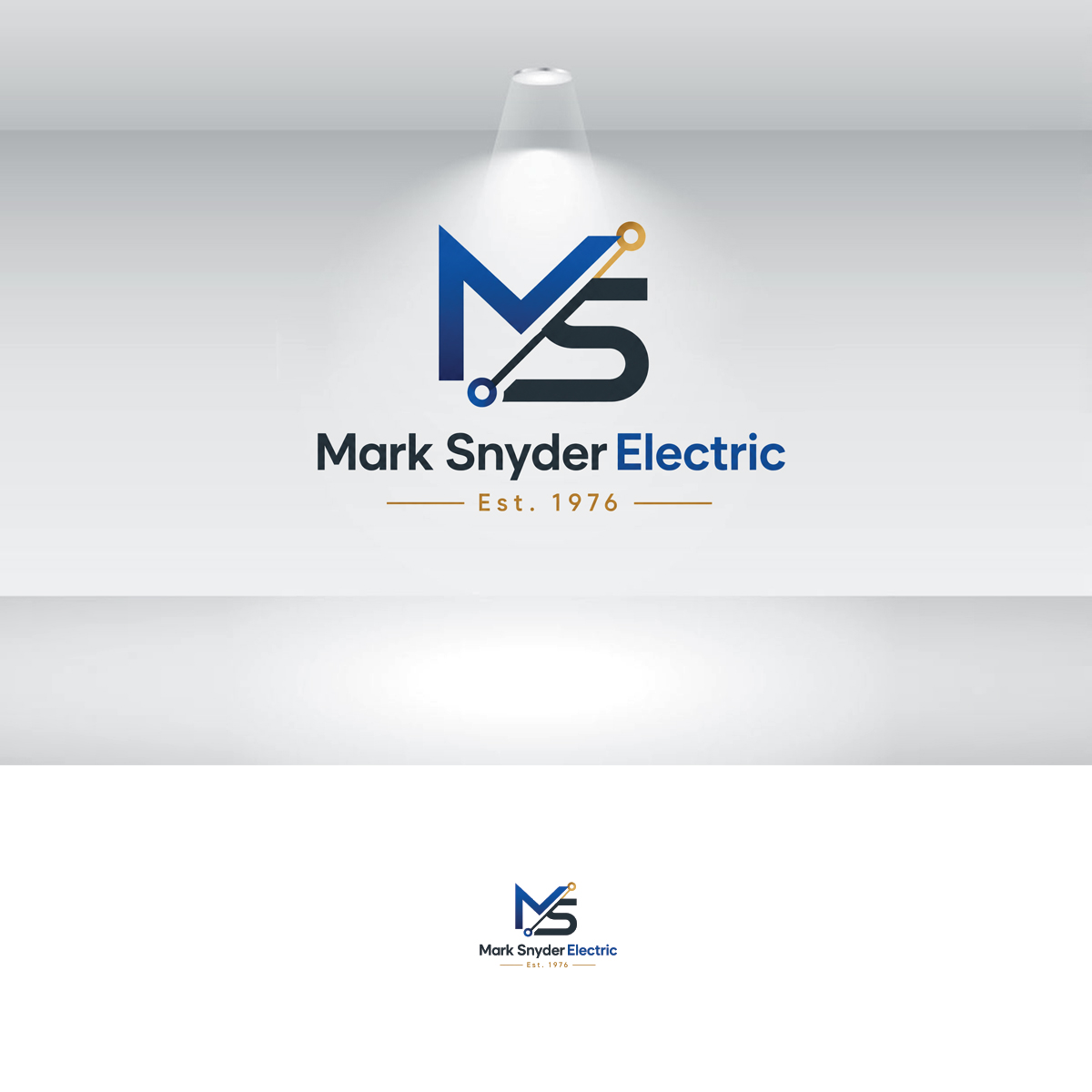 Logo Design by Sain G for Mark Snyder Electric | Design #37402376