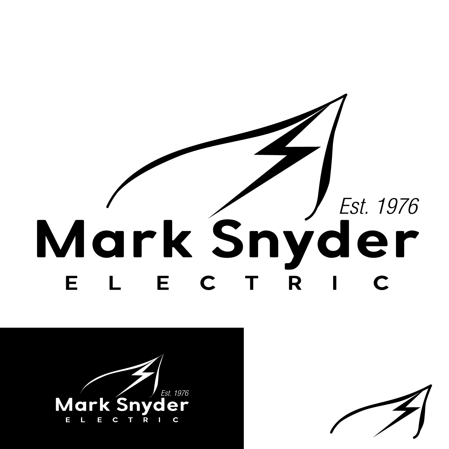 Logo Design by PFlora for Mark Snyder Electric | Design #37413440