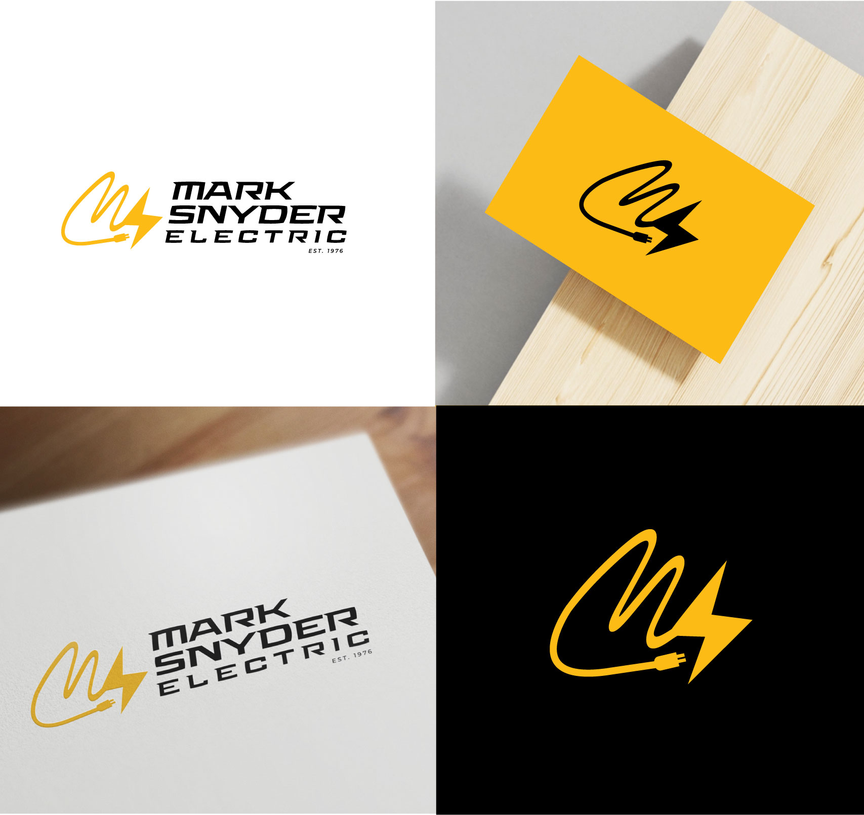 Logo Design by Logoziner for Mark Snyder Electric | Design #37420822