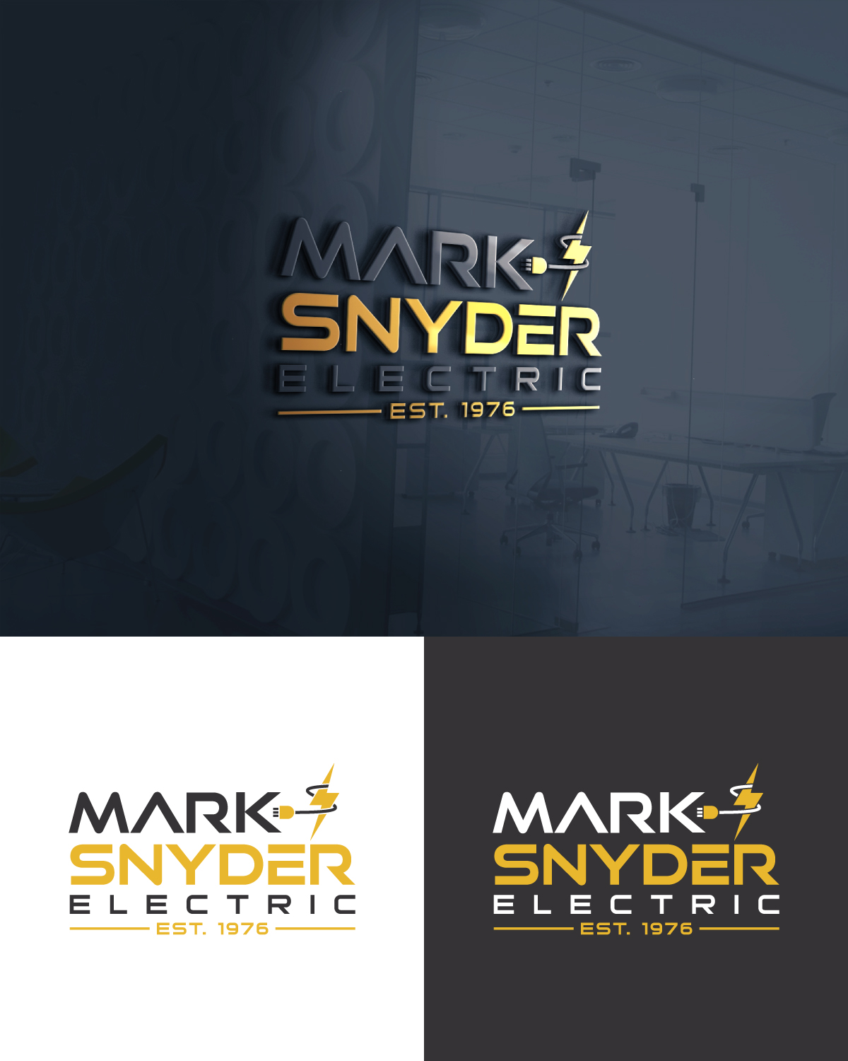Logo Design by Betycat for Mark Snyder Electric | Design #37398034