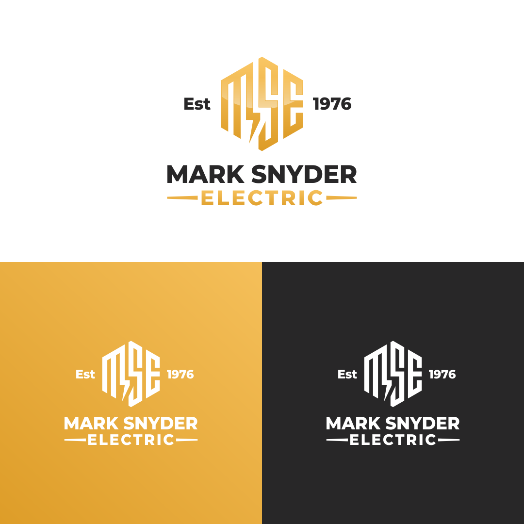 Logo Design by jenggot_merah_ for Mark Snyder Electric | Design #37407186