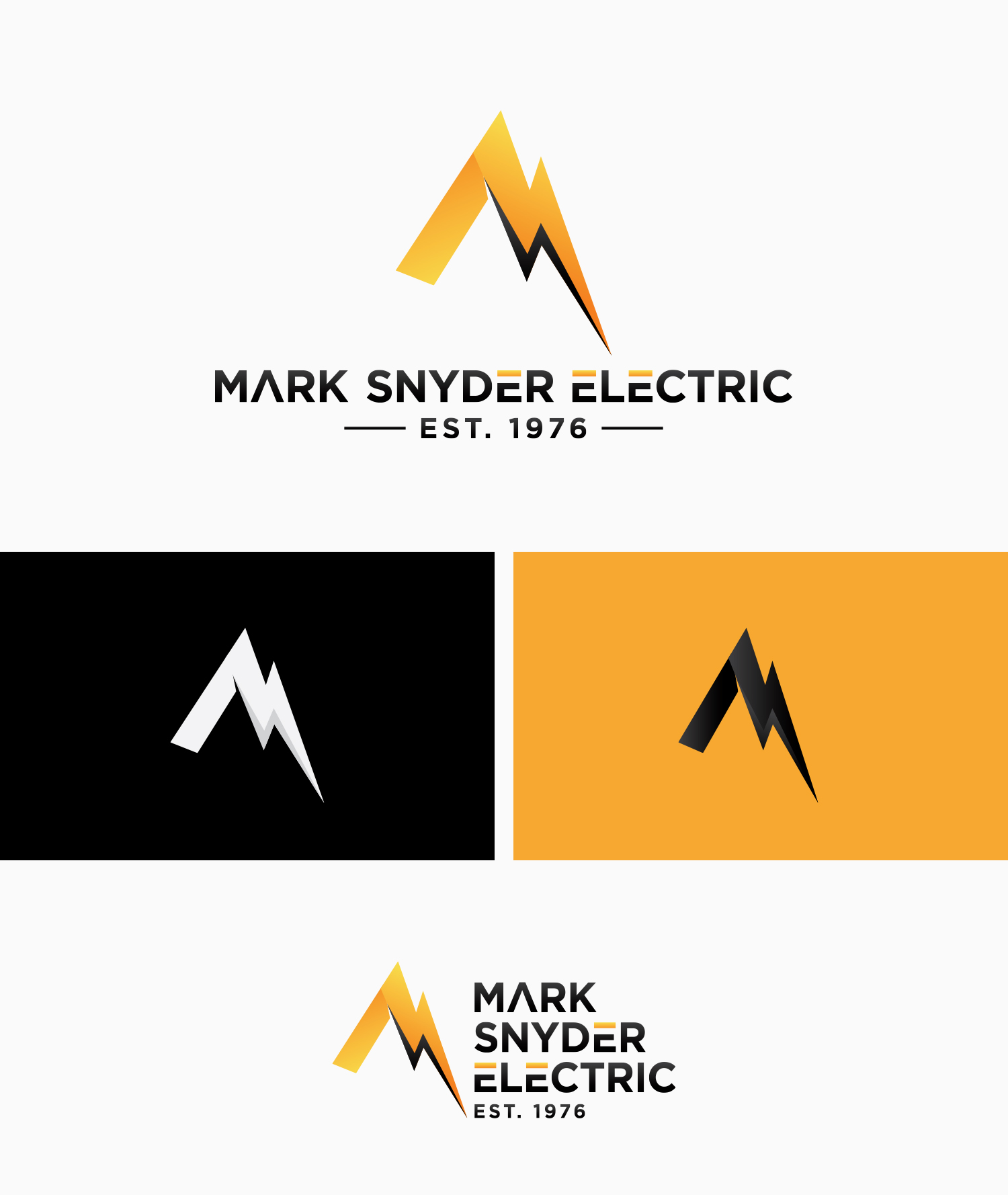 Logo Design by Salina R for Mark Snyder Electric | Design #37400596