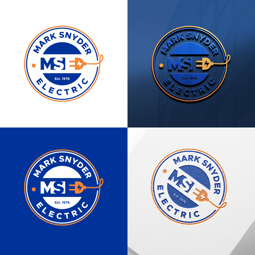 Logo Design by Slamet for Mark Snyder Electric | Design #37401028