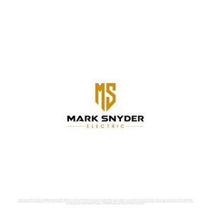 Logo Design by Kayla Studio for Mark Snyder Electric | Design: #37399368