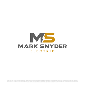 Logo Design by Kayla Studio for Mark Snyder Electric | Design: #37399387