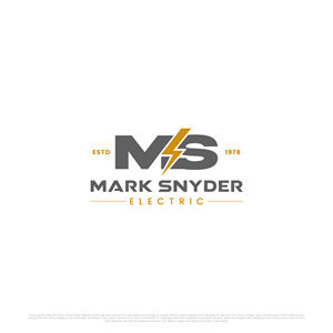 Logo Design by Kayla Studio for Mark Snyder Electric | Design: #37401032