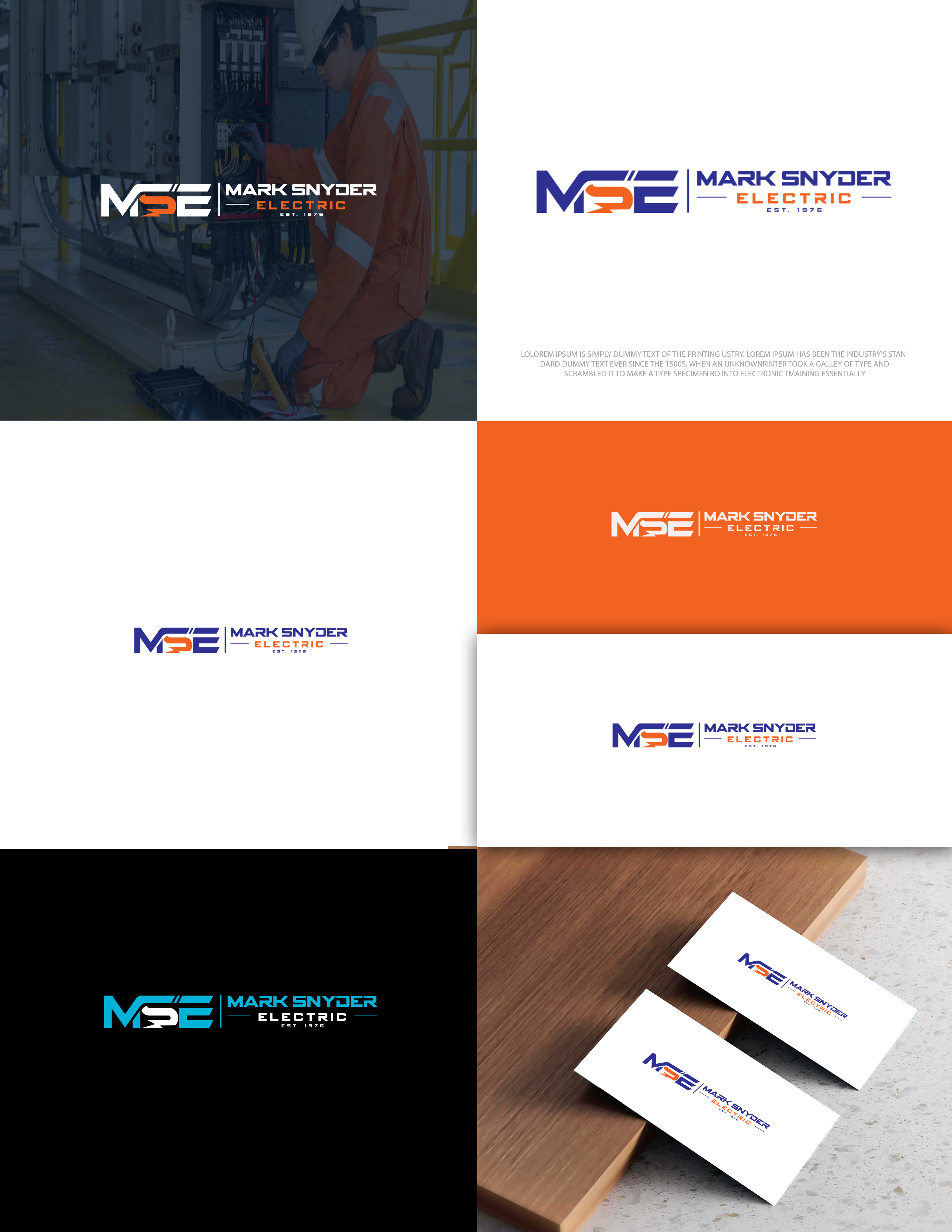 Logo Design by zebronicgraphic for Mark Snyder Electric | Design #37399634