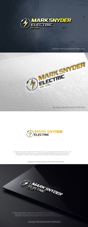 Logo Design by zebronicgraphic for Mark Snyder Electric | Design: #37399636