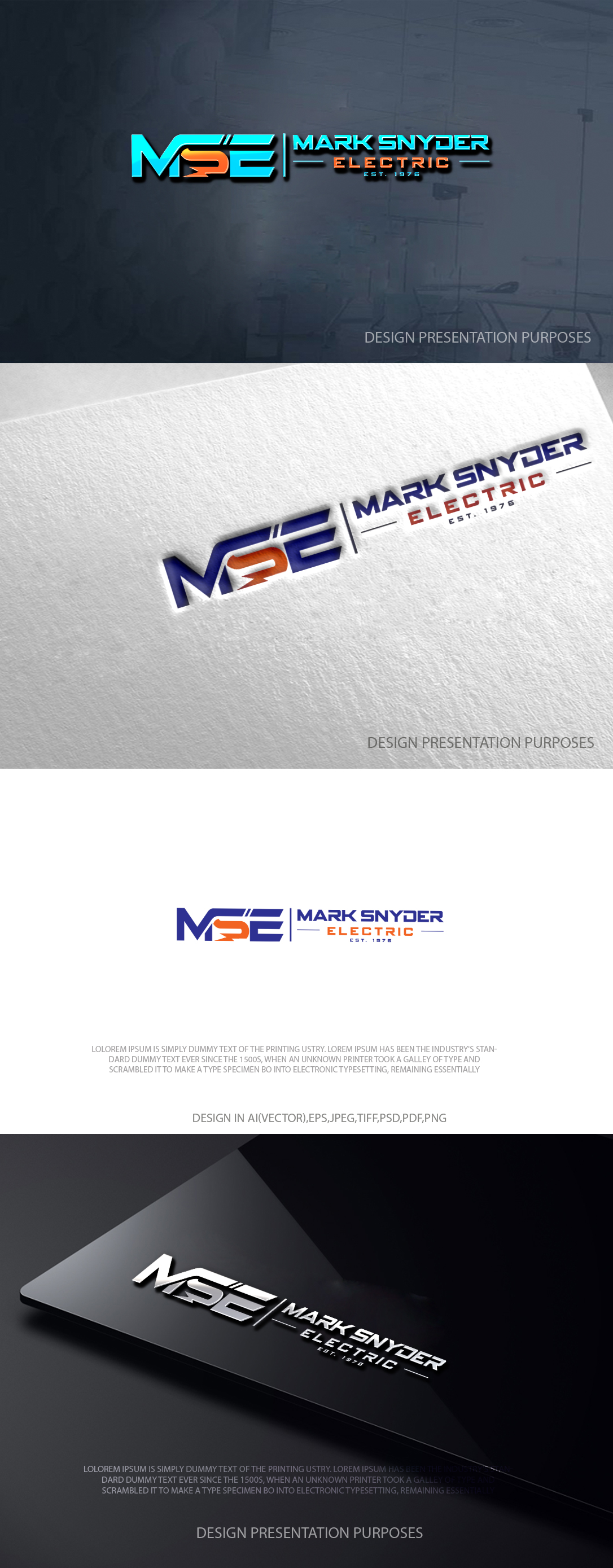 Logo Design by zebronicgraphic for Mark Snyder Electric | Design #37399638