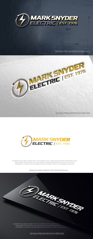 Logo Design by zebronicgraphic for Mark Snyder Electric | Design: #37400351