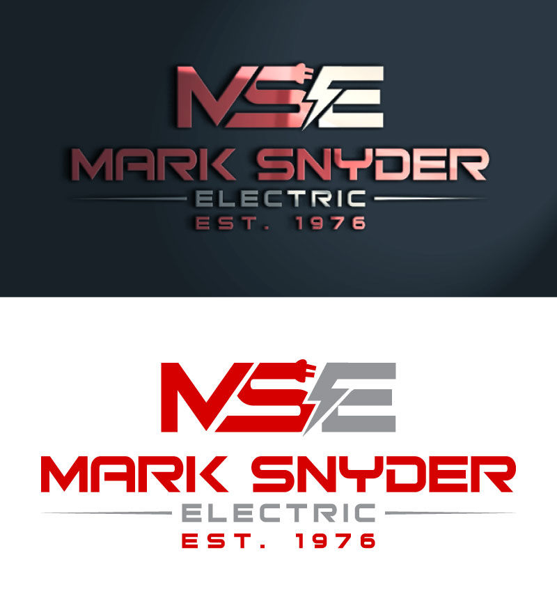 Logo Design by Chanel graphics for Mark Snyder Electric | Design #37399229