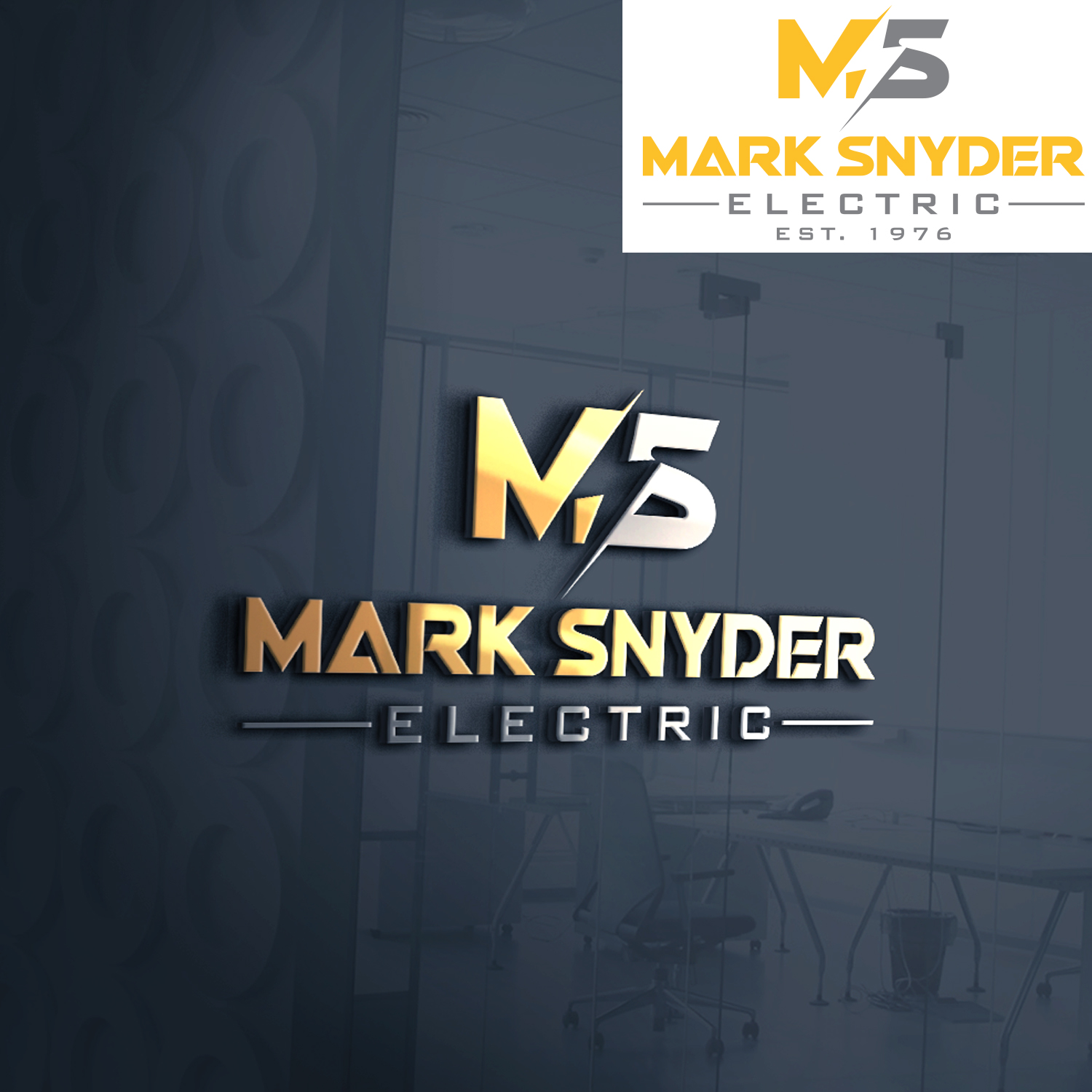 Logo Design by EnaGraph for Mark Snyder Electric | Design #37399689