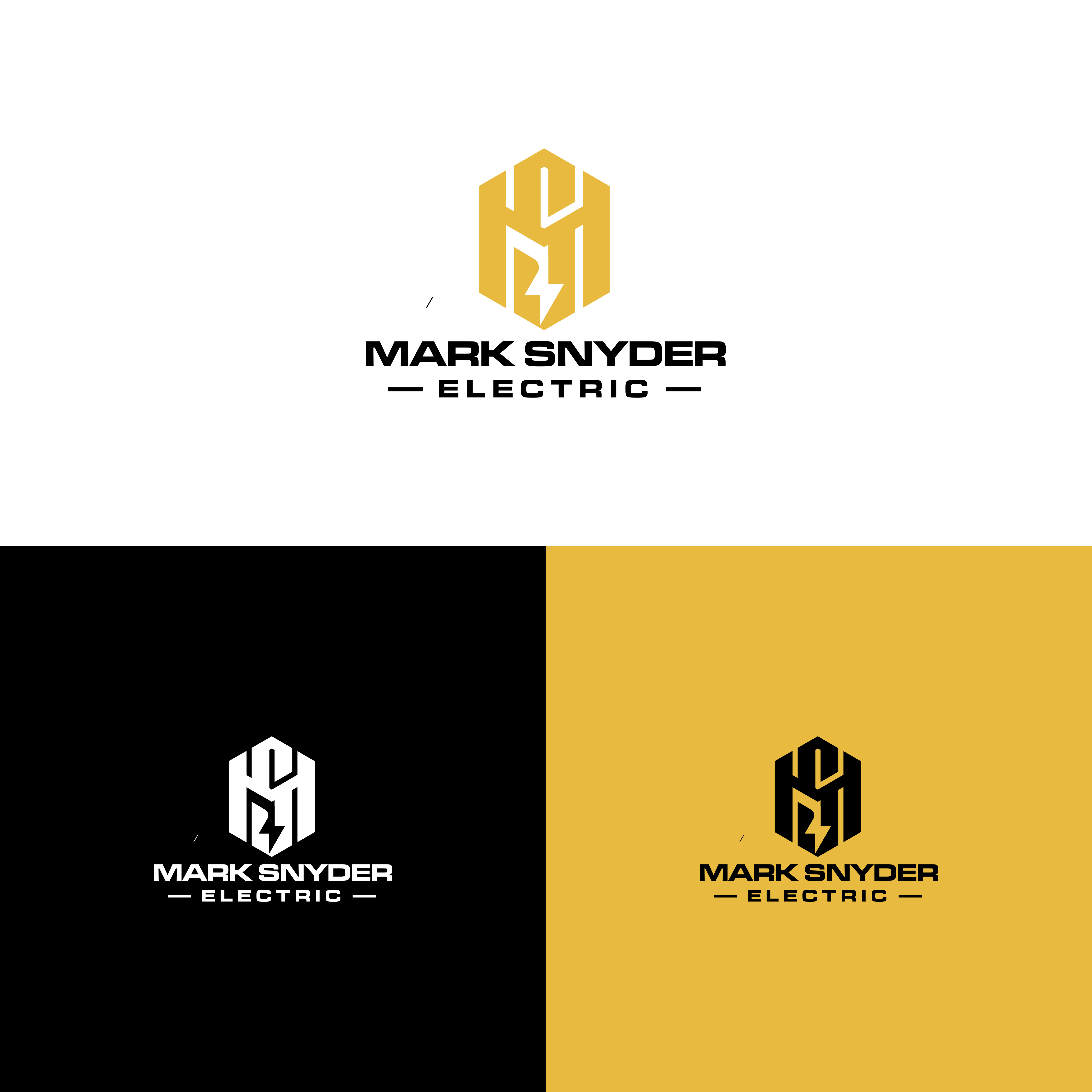 Logo Design by ybmdesign for Mark Snyder Electric | Design #37401645
