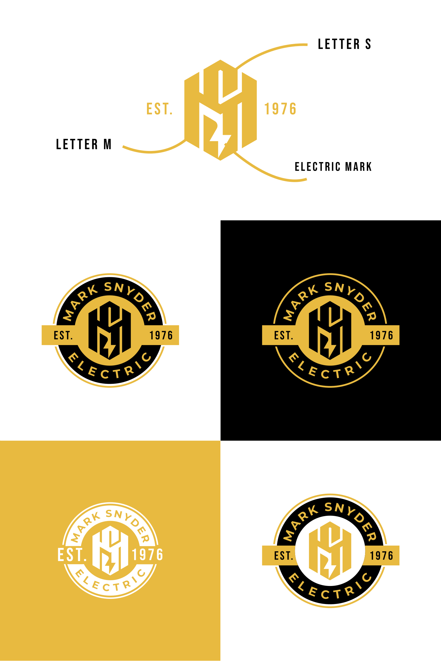 Logo Design by ybmdesign for Mark Snyder Electric | Design #37401646