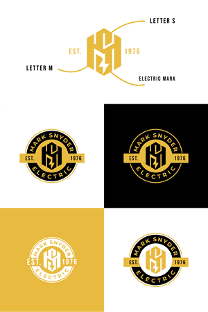 Logo Design by ybmdesign for Mark Snyder Electric | Design: #37401646