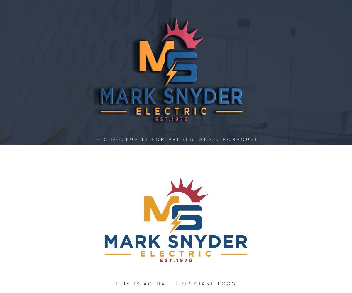 Logo Design by Ansh Design for Mark Snyder Electric | Design #37398999