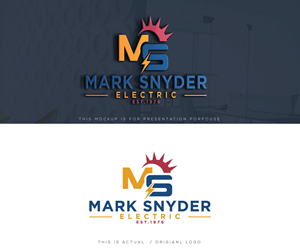 Logo Design by Ansh Design for Mark Snyder Electric | Design: #37398999