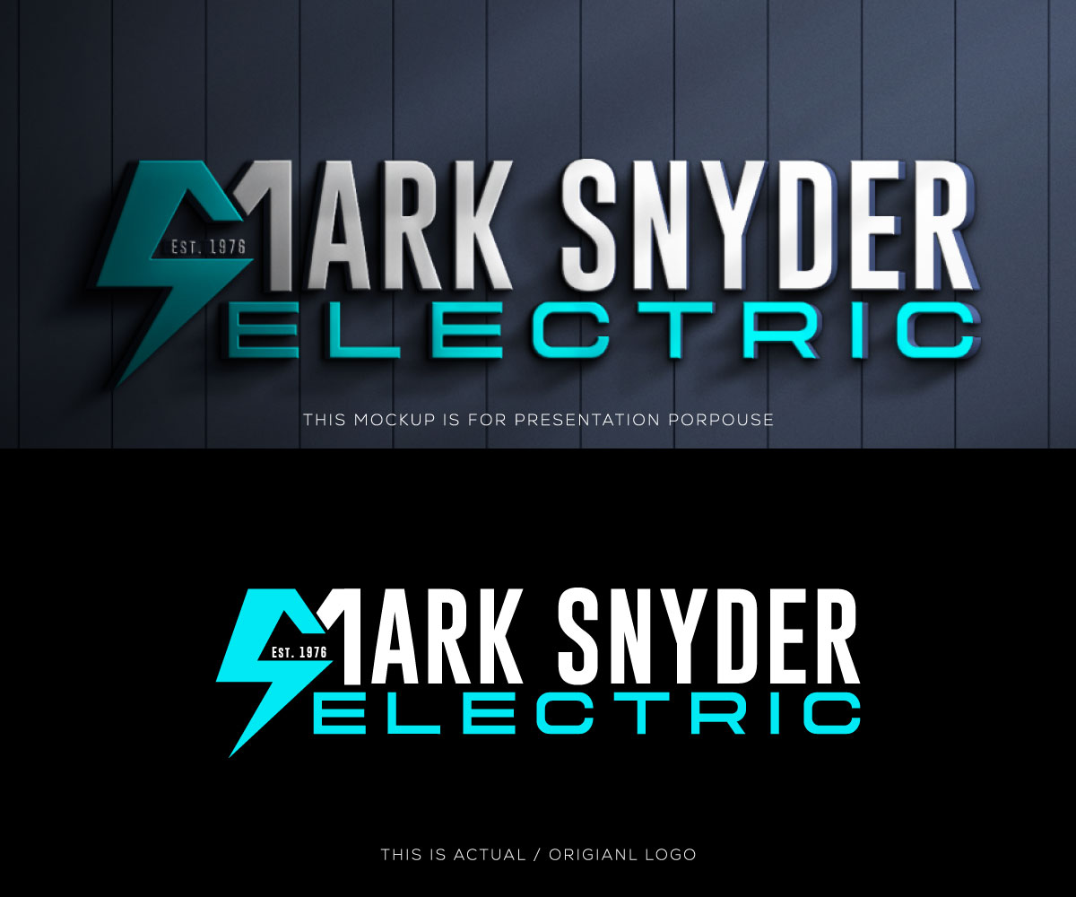 Logo Design by Ansh Design for Mark Snyder Electric | Design #37399007