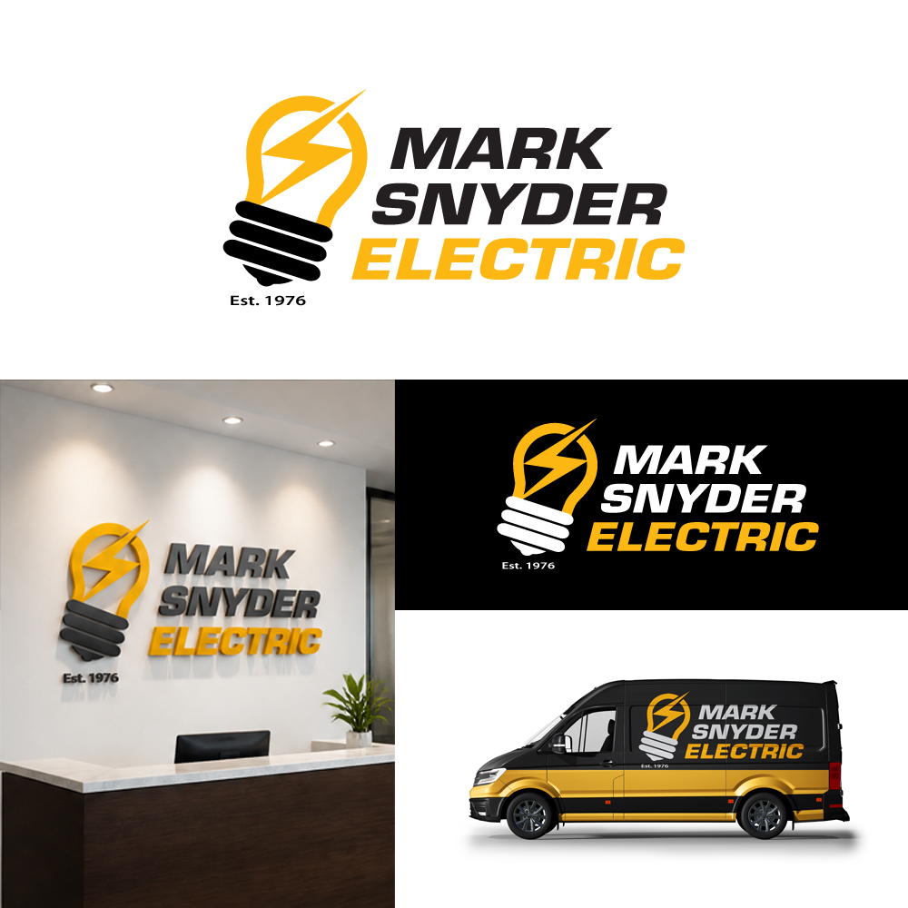 Logo Design by Fendr for Mark Snyder Electric | Design #37409376