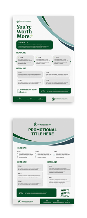 Flyer Design by Design Grind for Northland Capital | Design: #37425854