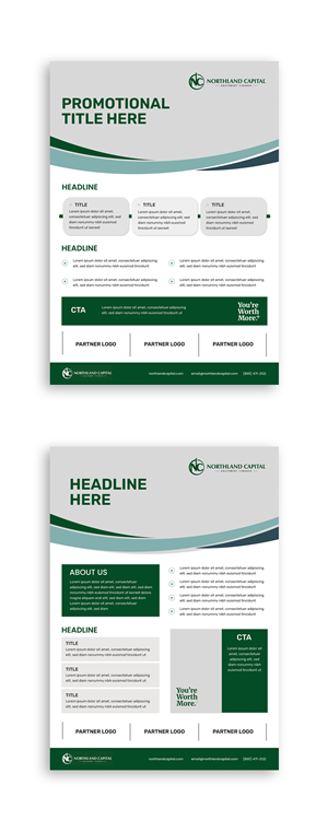 Flyer Design by Design Grind for Northland Capital | Design: #37428982