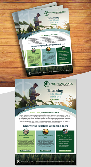 Flyer Design by Talha Ahmad for Northland Capital | Design #37413184