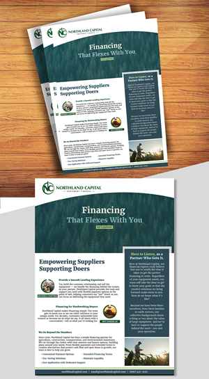 Flyer Design by Talha Ahmad for Northland Capital | Design: #37413185