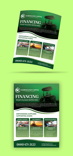 Flyer Design by Talha Ahmad for Northland Capital | Design: #37413286