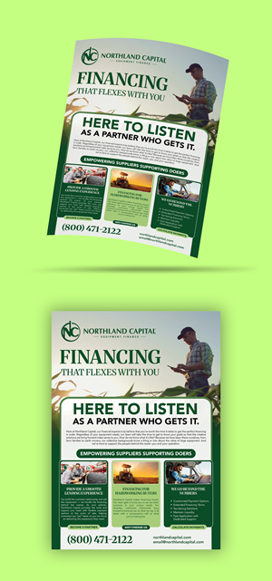Flyer Design by Talha Ahmad for Northland Capital | Design: #37413288