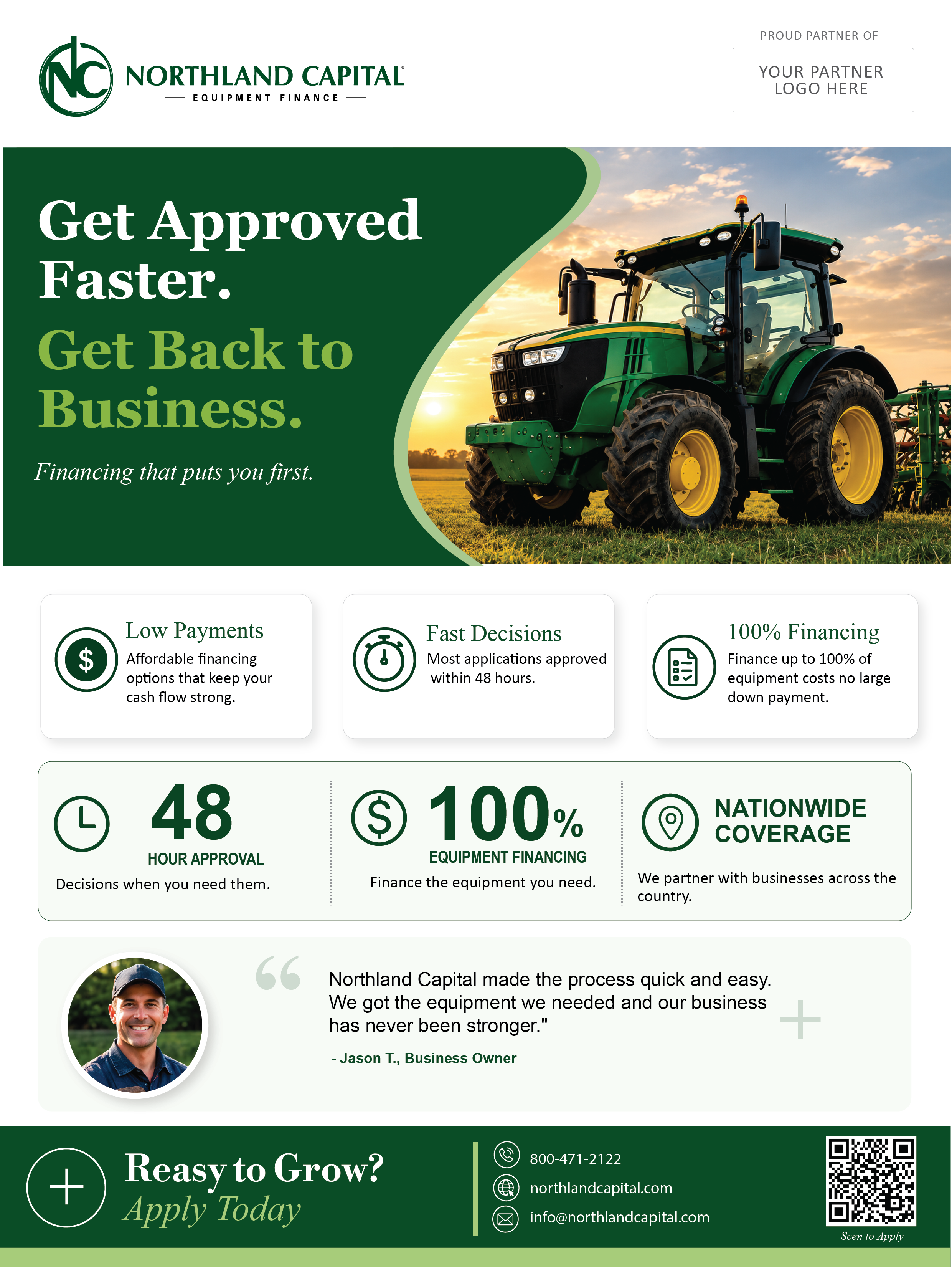 Flyer Design by #Mona for Northland Capital | Design #37422136