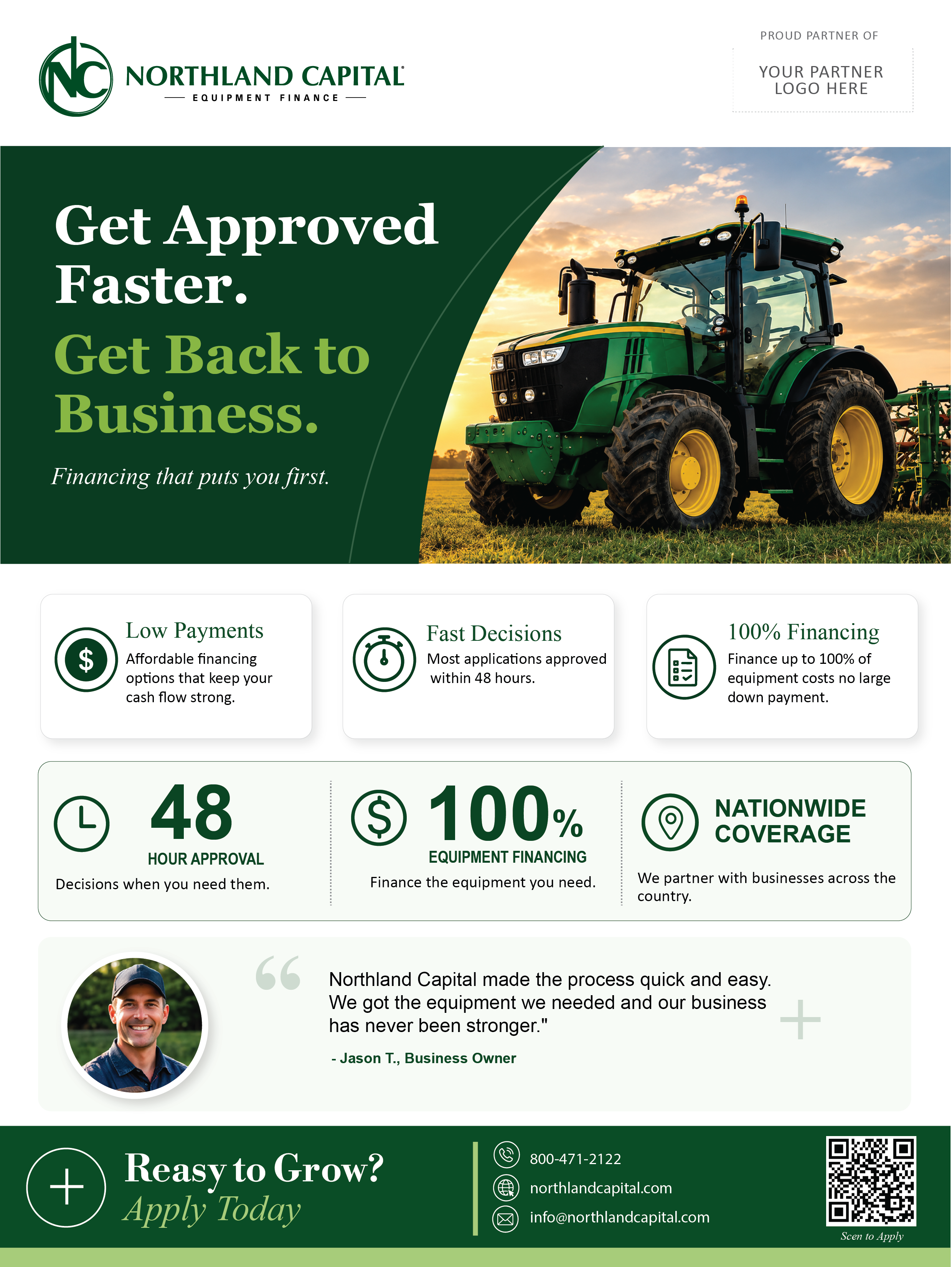 Flyer Design by #Mona for Northland Capital | Design #37422138